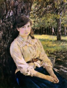 В. Серов «Девушка, освещенная солнцем» 